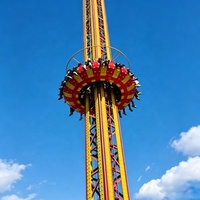 Manège de chute libre de 22 m de hauteur à vendre – Attraction phare pour parc d'attractions