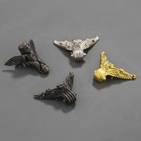 Pieds décoratifs de style antique en alliage de zinc, durables, pour meubles, armoires à quatre côtés et tables de chevet