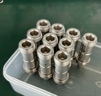 Adaptador RF de 11 GHz, 1.3 VSWR, N50Ohm Hembra a 75Ohm Macho |   N50K-F75J |   Transformador de Impedancia de 1000V con Resistencia a la Tensión de 1000M