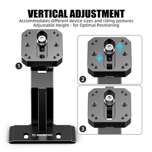 Support de navigation GPS NICECNC avec fixation AMPS réglable pour moto <span class=keywords><strong>KTM</strong></span> <span class=keywords><strong>390</strong></span> <span class=keywords><strong>Adventure</strong></span> X 2025-2026 - Product Image 4