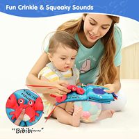 Gran oferta, suave y resistente, seguro, amigable, aprendizaje preescolar, fieltro, libro de actividades silencioso, adecuado para bebé 1-3