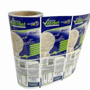 Gelamineerd Film Flexibele Plastic Roll Met Afdrukken Warmte Verzegeld Voedsel Of Farmaceutische Verpakking