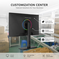 Moniteur de jeu 32 pouces 2K 75Hz avec interface IPS, rétroéclairage RVB, temps de réponse de 1 ms, vente en gros d'usine OEM ODM