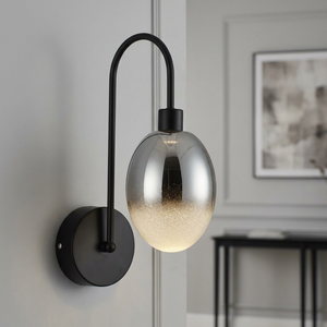 Lampe murale LED en verre gris moderne 2026 pour hôtel, salon, décoration intérieure - Product Image 5