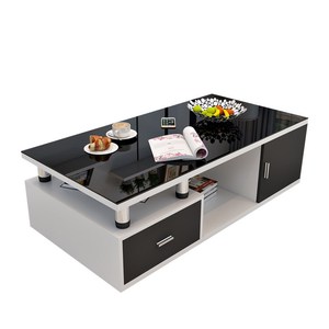 Phòng khách hiện đại melamine <span class=keywords><strong>MDF</strong></span> <span class=keywords><strong>TV</strong></span> đứng Tủ Set với Bàn cà phê - Product Image 3