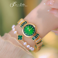 Часы BS Bee Sister Fashion Business, кварцевые, для женщин, роскошные, водонепроницаемые, с ремешком из нержавеющей стали, горячая распродажа, подарок