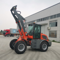 Meilleures ventes de machines ER420 2 tonnes Everun avec moteur EPA4/ EURO5 Mini chargeuse sur pneus compacte à godet frontal