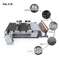 Máquina de Corte Digital CNC para Tela No Tejida y Cuero AOL con 3 Años de Garantía