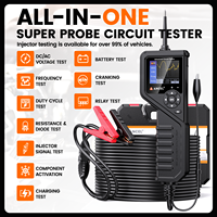 Testeur de circuit automobile ANCEL PB600, outil de diagnostic du système électrique 11-en-1 avec oscilloscope, multimètre, test d'injecteur