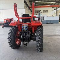 Tracteur agricole 4x4 multifonctionnel à roues avec attelage 3 points pour travaux agricoles, fourni directement par l'usine