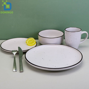 Piatto esclusivo vendita artigianale classico per stoviglie italiane piatto di nozze in <span class=keywords><strong>ceramica</strong></span> - Product Image 2