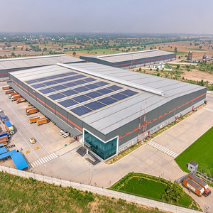 Almacén Modular Prefabricado Personalizado con Estructura de Acero para Parque Logístico, Depósito de Gran Capacidad y Resistencia - Product Image 1