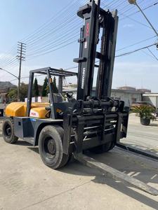 TCM 10 Ton Diesel Forklift 10t Forklift FD100 Heavy Duty diesel Forklift 6m Lifting Height for Container <b>Handling</b> - Product Image 4