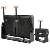 ZYX RTS Amazon Offre Spéciale 7 pouces kits de caméra de moniteur numérique sans fil 360 vue caméra de vue d'oiseau pour voiture