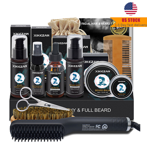 Holesale are eard Balm et ouourishing Beard Men Cson rowth roweard Il rrganic Ash nd onditioner it - Product Image 1