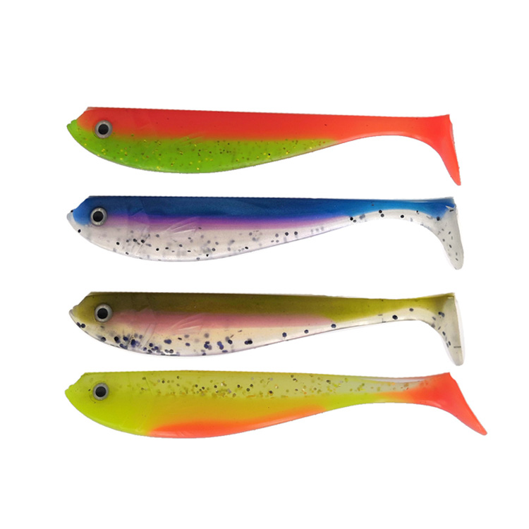 WZ S5 esche da pesca artificiali good bass bait per la pesca soft swim baits esche personalizzate 13cm 9cm 17cm