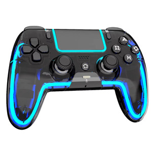 Manette de jeu sans fil Joystick Lumière RVB respirante Vibration Manette de jeu Pad Joypad Télécommande pour Playstation 5 <span class=keywords><strong>Ps5</strong></span> P5 Console vidéo - Product Image 1