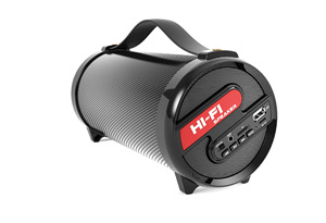 Mới Đến Ngoài Trời Di Động Cực Âm Thanh HiFi Mạnh Bass Rung Đầy Màu Sắc Đèn Led Thẻ Tf Không Dây 3Inch Bazooka Loa - Product Image 6