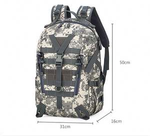 Low MOQ 900D Oxford Tactical <b>Backpack</b> 45L Molle Pouch Assault Pack Jungle <b>Backpack</b> Trekking Bag OEM Hiking <b>Backpack</b> - Product Image 3