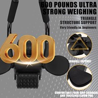 Appareil d'entraînement à roue en acier portable pour usage domestique, équipement de fitness pour exercices abdominaux et musculation