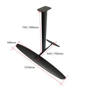 ชุดไฮโดรฟอยล์ JFS OEM Factory Carbon Fiber Foil 1310 ปีกหน้า 2011 ตารางเซนติเมตร สำหรับ SUP แบบออลราวด์ น้ำหนักเบา พร้อมปั๊มสำหรับเล่นเซิร์ฟ JFS1310 OEM Fac - Product Image 5