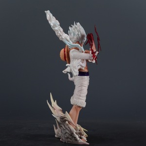 Figurine d'action One Piece en gros, 25 cm, modèle Nika Luffy <span class=keywords><strong>God</strong></span> Gear 5, figurine d'anime, jouet One Piece - Product Image 4