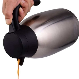 2023ใหม่68ออนซ์หม้อกาแฟเก็บความร้อนสแตนเลสกระติกน้ำสุญญากาศผนังสองชั้นเก็บความร้อน12ชั่วโมง304ทำจากสแตนเลส - Product Image 4