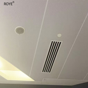 Fournisseurs de bandes de cadre de sortie d'air rectangulaires en alliage d'aluminium pour climatiseur central, rainure <span class=keywords><strong>anti</strong></span>-<span class=keywords><strong>condensation</strong></span>, bureau - Product Image 6