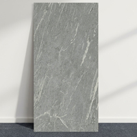 Carreaux de sol en porcelaine pleine masse aspect marbre mat antidérapants R11 pour extérieur 120x60x2cm pour allée et jardin