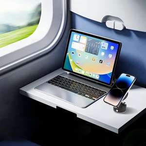 Support de téléphone portable universel magnétique à double face en ABS avec ventouse pour pare-brise de voiture, fixation mains libres - Product Image 3