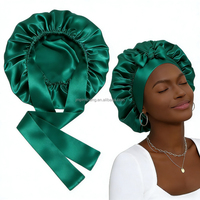 Bandeau pour cheveux confortable en satin de soie réglable pour femmes, utilisation quotidienne, circonférence de la tête personnalisable, maquillage, spa, cheveux volumineux