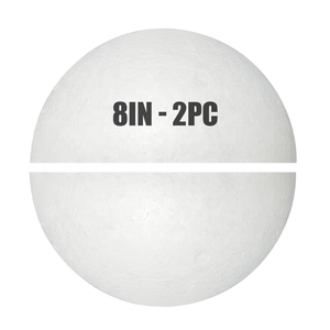 Semisfera di grandi dimensioni con superficie liscia, per progetti artistici, forniture educative, intagliabile, leggera, decorazione creativa <span class=keywords><strong>essenziale</strong></span> - Product Image 1