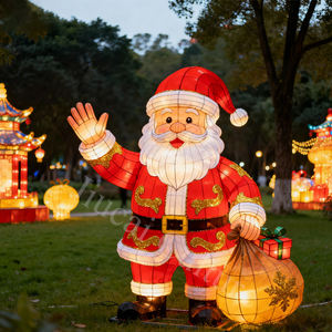 Уличный рождественский фонарь для сада, водонепроницаемый, многоразовый, по цене производителя, энергосберегающий, НОВИНКА для Рождества - Product Image 5