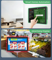 Tablet PC Android de 10.1 Pulgadas con Montaje en Pared, Pantalla Táctil, Rockchip Quad Core, 4G GSM, 3G Wi-Fi, POE, NFC, RJ45, para Uso Profesional y Empresarial