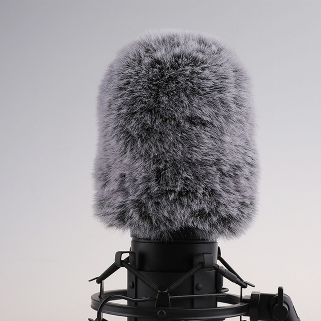 Dead Cat Microphone Windscreen Muff Sleeve Foam for AT2020 AT2035 Mic Foam Pop Filter Sponge Mic Cover Clear Recordings DXAC
