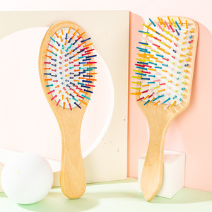 Hemu Scalp Massage Hair Brush Round <b>Square</b> Air Cushion Comb Household Massage <b>Tool</b> - Product Image 1