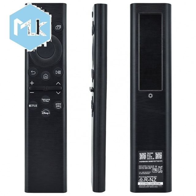 MLK New Rechargeable Via Type C Cable BN59-01385B BT Voice Remote Control Use for  TV for Solar Remote TM2280E