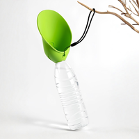 Bouteille d'eau portable pour chien avec bol intégré