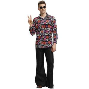 Costume de fête d'Halloween pour couples, paix, amour, fleurs, puissance, hippie, YTHC-020 - Product Image 6