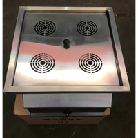 Distribution uniforme de la vapeur dans la cuve de cuisson vapeur à gaz GPL garantit un chauffage complet et constant des aliments dans chaque panier de cuisson vapeur.