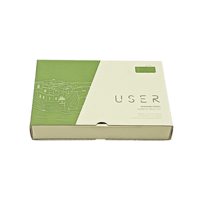 Custom Logo High-End Cosmetics Foldable Paperboard Gift Slide Drawer Boxes with Sponge Liner Recyclable <b>Packaging</b> - Product Image 1