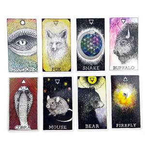 Cartes de tarot, design personnalisé, jeu de cartes, pour jouer à la Romance, ange, animaux, <span class=keywords><strong>Oracle</strong></span>, le plus populaire, pièces - Product Image 3