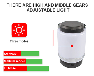 Lampe de Camping Extérieur 1000 Lumen Randonnée Portable Réglage de la Luminosité Led Camping Lanterne S'allume Pour Le Camping - Product Image 5