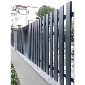Aluminium Hot Sale House Farm Garden Gates Decorative Wood Panels Aluminum Fence