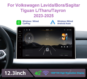 Krando - Sistema de Navegación Android para Automóvil de 12.3 Pulgadas para VW Lavida, Bora, Sagitar, Tiguan L, Tharu, Tayron 2023-2025, Pantalla de Audio Android, BT, WIFI, DSP - Product Image 3