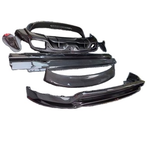 Fibre de carbone pour <span class=keywords><strong>Porsche</strong></span> <span class=keywords><strong>Cayenne</strong></span> S coupé pour pare-chocs avant lèvre jupe latérale Kit de carrosserie arrière - Product Image 1