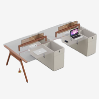 Nouveau bureau d'ordinateur exécutif en bois moderne, de haute qualité, réglable et durable, avec tiroir de rangement pour dossiers, mobilier de bureau personnalisable