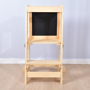 Taburete Plegable Multifuncional Moderno <span class=keywords><strong>de</strong></span> Madera Maciza <span class=keywords><strong>para</strong></span> <span class=keywords><strong>Cocina</strong></span>, Sala <span class=keywords><strong>de</strong></span> Estar y <span class=keywords><strong>Ayudante</strong></span> <span class=keywords><strong>de</strong></span> Aprendizaje <span class=keywords><strong>para</strong></span> Niños y Asistente <span class=keywords><strong>para</strong></span> Bebés - Product Image 3