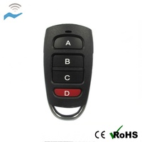 Télécommande universelle pour porte de garage à copier, 315/433 MHz, code de copie, 4 boutons