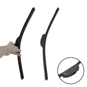 Escobillas Limpiaparabrisas Delanteras para Opel Astra H 2004-2009, 22 y 18 Pulgadas, de Caucho Natural, para Vehículos Europeos - Product Image 1